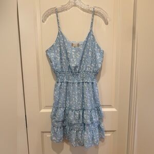 Altar’d State Blue Floral Dress